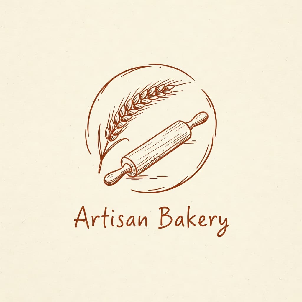 Restaurant Logo Maker concept created with the Logify AI logo maker